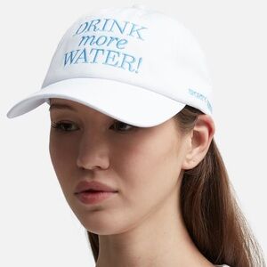 NWOT - Sporty & Rich Drink More Water Hat